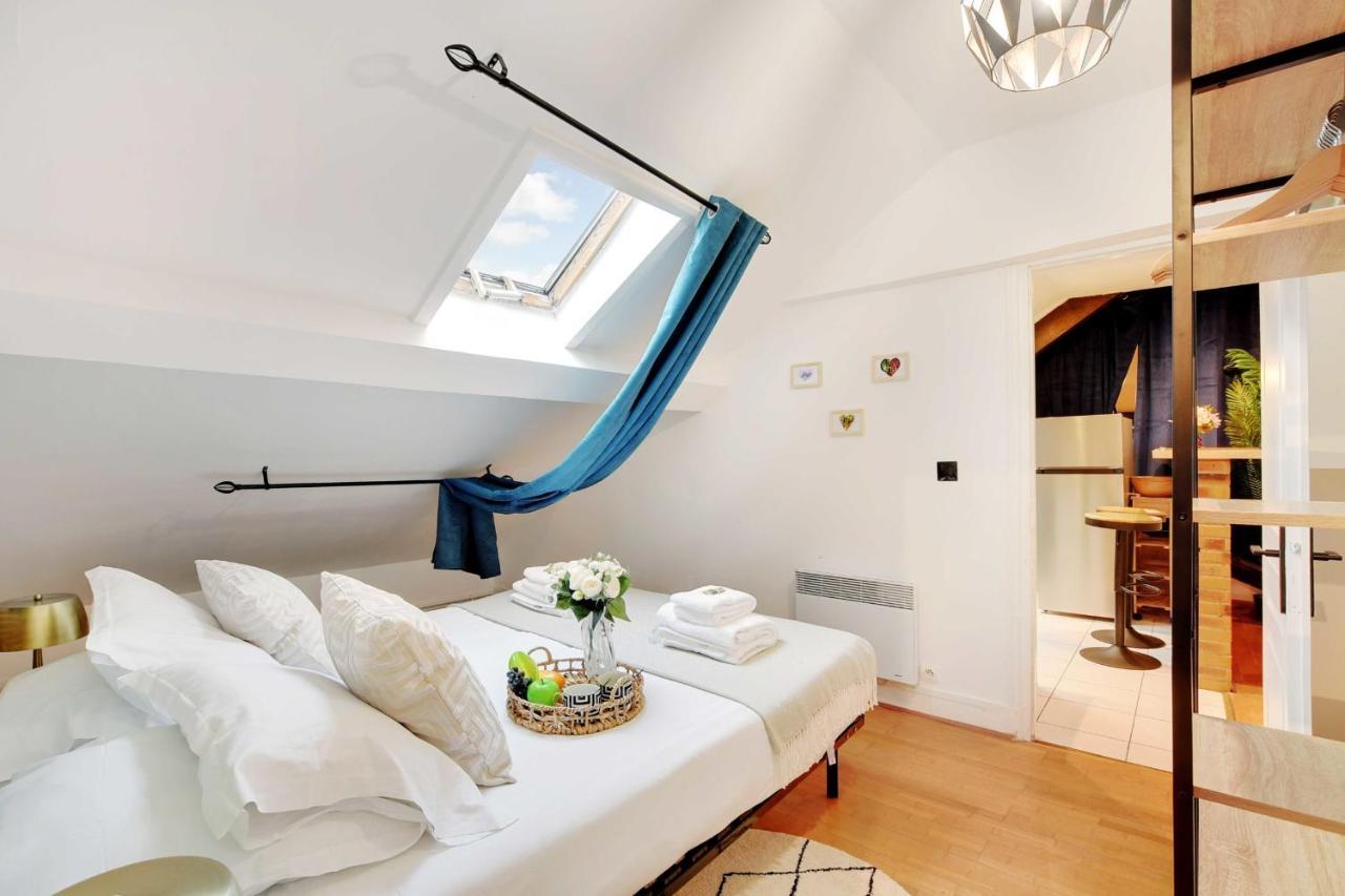 Comfortable Apartment - 2Br-6P - Parc Monceau Paris Exteriör bild