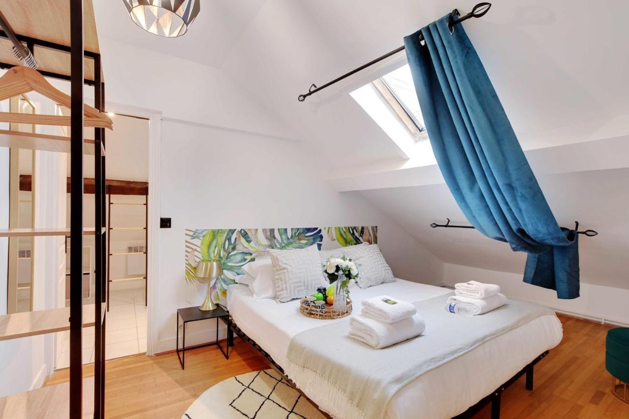 Comfortable Apartment - 2Br-6P - Parc Monceau Paris Exteriör bild
